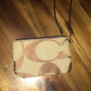 COACH wristlet